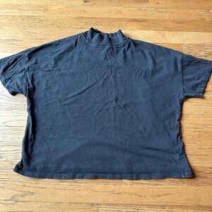 We the Free Freedom Mock Neck Tee Black